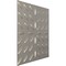 Ekena Millwork 19 5/8in. W x 19 5/8in. H Blaze EnduraWall Decorative 3D Wall Panel Covers 2.67 Sq. Ft. WP20X20BLBAL - alternate 2